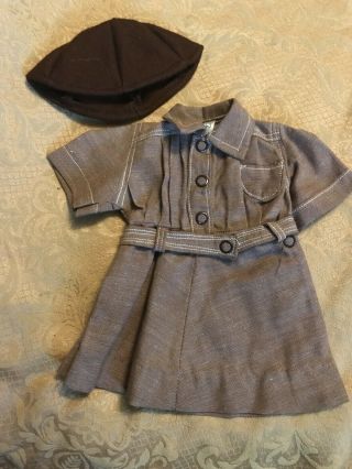 Vintage Terri Lee Brownie Uniform