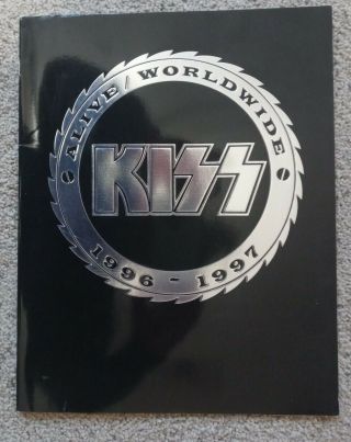 Kiss Alive Worldwide 1996/1997 - World Tour Concert Program.  " Near "