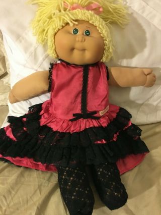 Cabbage Patch Doll Made In Spain Jesmar S.  A.  Blonde Vintage Appalachian