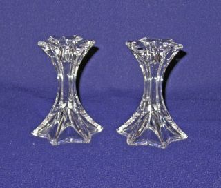 Exquisite Mikasa Firestar Candlestick Candle Holders -