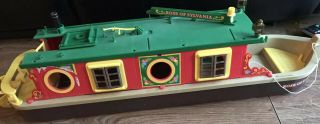 Sylvanian Families - Canal Boat (Rose of Sylvania) - Vintage 2