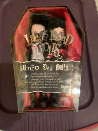 Living Dead Dolls - Romeo And Juliet - Spencers Gifts Exclusive Mezco Complete