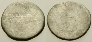 016.  Roman Silver Coin.  Marc Antony.  Ar Legionary Denarius.  Galley / Standards