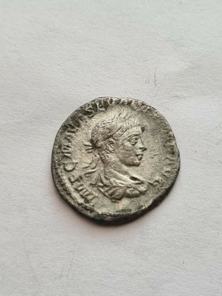 Severus Alexander Authentic Silver Denarius Ancient Roman Murdered With Mother