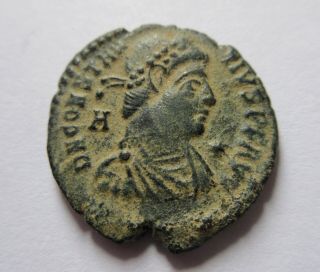 Silver - Antoninian Of Trojans Decius Rv.  Victory Walking Left