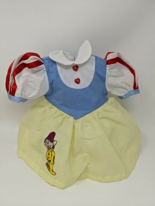 Epcot Germany Pavilion Engel Puppe Snow White Dress For 18 " Doll
