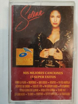 Selena Mis Mejores Canciones 17 Exitos Rare Out Of Print Oop