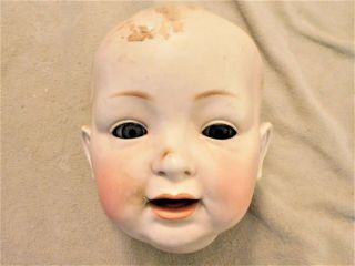 Antique German Jdk Bisque Baby Doll Head Only