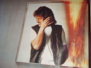 ROBERT PLANT OF THE ROCK GROUP LED ZEPPELIN A VERY RARE 1980 ' s POSTER 23 