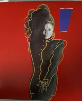 Janet Jackson Control 1986 Vinyl Lp Rare Scarce Hard2find