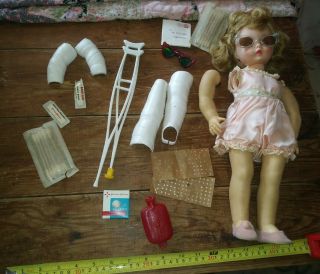 Vintage Madame Alexander Miss Marybel Doll The Doll That Gets Well