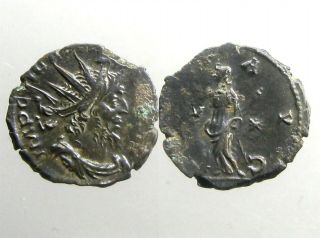 Victorinus Ae / Bl Antoninianus_gallic Empire Of Rome_brilliant General