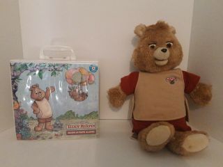 Teddy Ruxpin - Vintage 1985 And The World Of Teddy Ruxpin Book - N - Tape Along