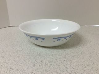 Corelle By Corning Morning Blue Flowers 8 - 1/2 " Serving Bowl