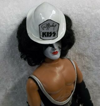 Kiss Paul Stanley Doll Figure Scale Custom Firehouse Live Concert Hat White