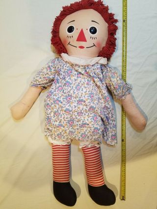 Giant 39 " Vintage Raggedy Ann Doll Clothing 1970s