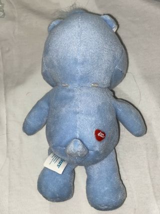 2002 Care Bears Grumpy Bear 13 “ Stuffed Plush Animal With Tag (Written on) 3