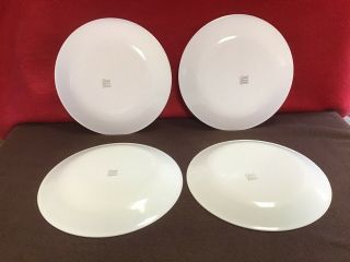 Set of 4 Corelle By Corning Crazy Daisy Spring Blossom Lunch/Salad Plates 8 1/2” 2