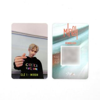 [stray Kids] Cle1 : Miroh / Official Photocard / Miroh Logo - Felix