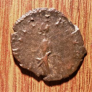 Tetricus I AE Antoninianus Gallic Empire - Ancient Roman Coin 2 2