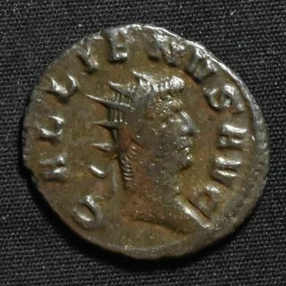 Gallienus,  253 - 268 Ad,  Ae Antoninianus,  Virtvs Avg,  Ric 534
