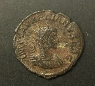 Aurelian Bronze Antoninianus Of Antioch Wreath Mintmark 22 Mm 2.  8 Grams