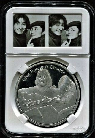 Beatles John Lennon And Yoko Ono Bed - In Presentation Medal Display