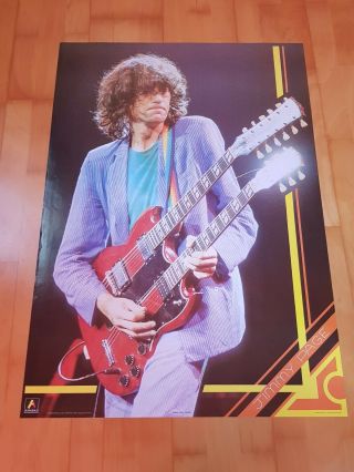 Rare Vintage Jimmy Page Poster