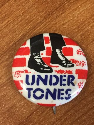 Vintage The Undertones Pinback Badge Button Pin 80 