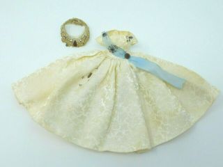 Vntg 1959 10 " Madame Alexander Cissette 742 Queen Dress & Crown ;tagged