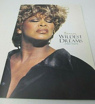 Tina Turner Wildest Dreams World Tour 1996 Programme Ex (a3)