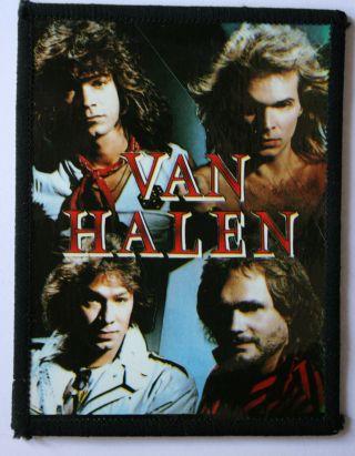 Van Halen - Old Vintage 1980`s Photo Card Patch