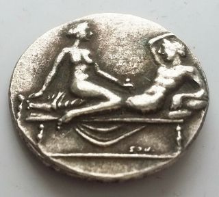 Caligula Ancient Roman Spintria Brothel Coin Erotic Sexual Antique Token 10