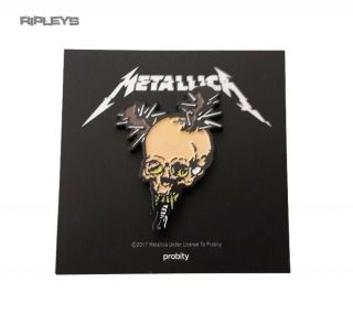 Official Metallica Enamel Pin Badge Damage Inc.  Skull Heavy Metal Gift