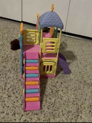 2001 Barbie Kelly Playland Playground Jungle Gym Playset Mattel Pre - Owned 3