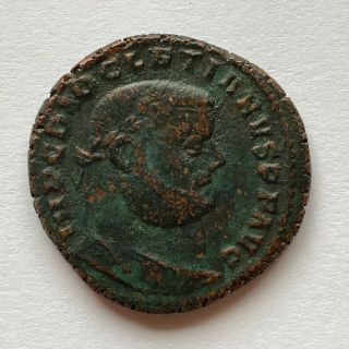 Roman Empire: Diocletian,  284 - 305 Ad,  Ae Follis,  Antioch - Genius Standing