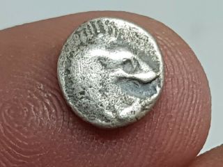 Quality Rare Ancient Greek Silver Coin Ionia Miletos 0.  9 Gr 9 Mm