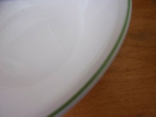 Corelle 8 1/2 " Serving Bowl Wildflower White W/green Rim