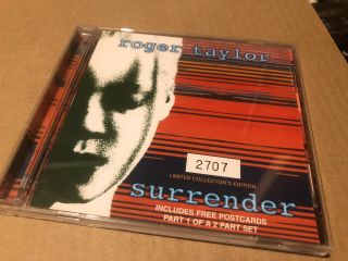 Queen Roger Taylor Surrender Numbered Limited Cd,  Postcards Nr