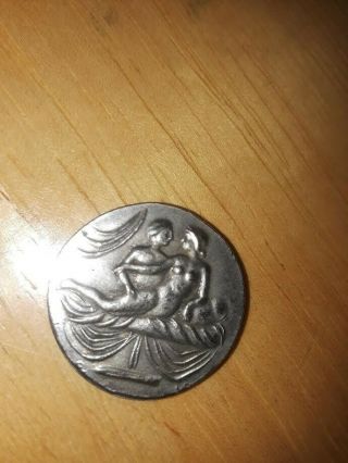 Caligula Coin Ancient Roman Empire Spintria Brothel Erotic Token 4 Iiii