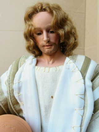 Ashton Drake Galleries Water Into Wine Miracles Of Jesus Porcelain Doll