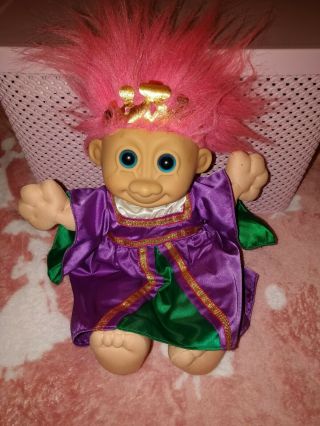 Russ Troll Doll Soft Body Princess Girl Vintage 12 " Large
