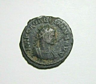 Roman Empire.  Aurelian,  270 - 275 Ad.  Ae Antoninianus.  Sole And Captive Reverse.