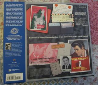 2002 THE ELVIS TREASURES Robert Gordon Slip Case Set Documents Memorabilia CD 2