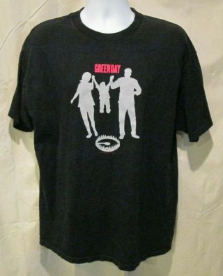 Green Day Bear Trap Billie Joe Armstrong Xl T - Shirt
