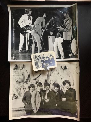 3x Rolling Stones Vintage Pictures From 1966 See Pictures For Details