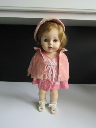 Vtg 1961 Madame Alexander Caroline Kennedy Doll 14 "