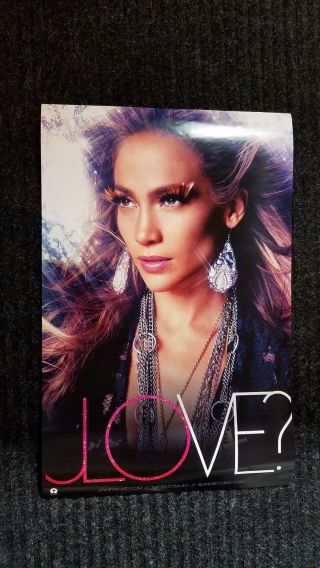 Jennifer Lopez Poster Papi / Jlove - 2 Sided Promotional Poster Jlo Poster