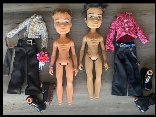 Bratz Doll Boyz Secret Date Cameron & Eitan With Clothing