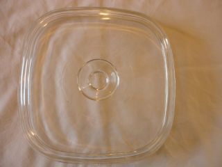 Pyrex Casserole Square Lid A - 1 - 2 - C For Any 10 1/2 " Casserole Dish Vintage